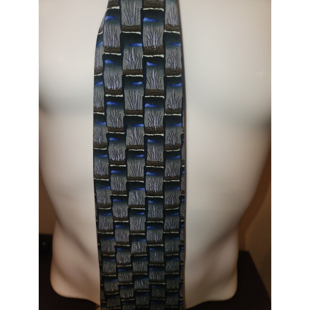 J. Garcia Men's 100% Silk Neck Tie Art Inspired Design Formal Business